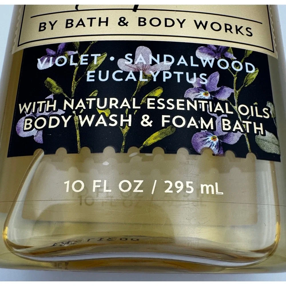 Discontinued Bath & Body Works Inspire Aromatherapy Foam Bath Violet Sandalwood